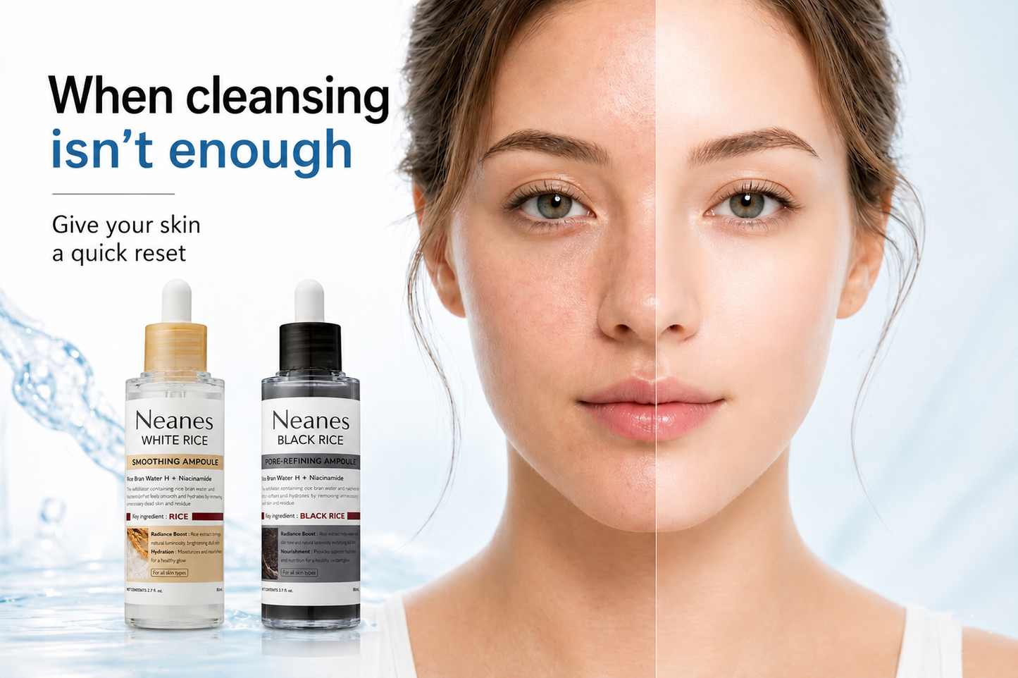 Neanes® White & Black Rice Renewal Duo