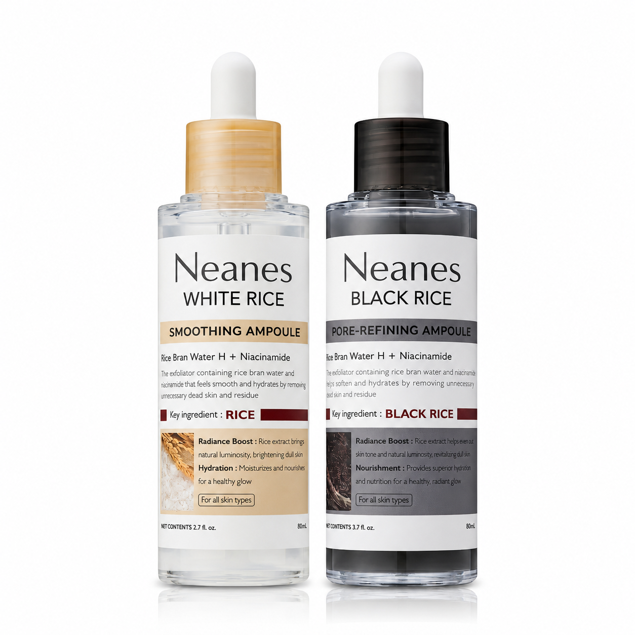 Neanes® White & Black Rice Renewal Duo