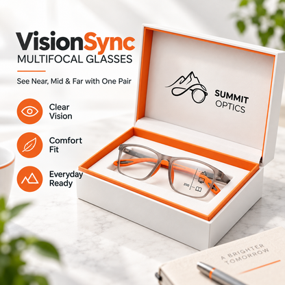 VisionSync Multifocal Glasses + Gift [Adaptive Technology]