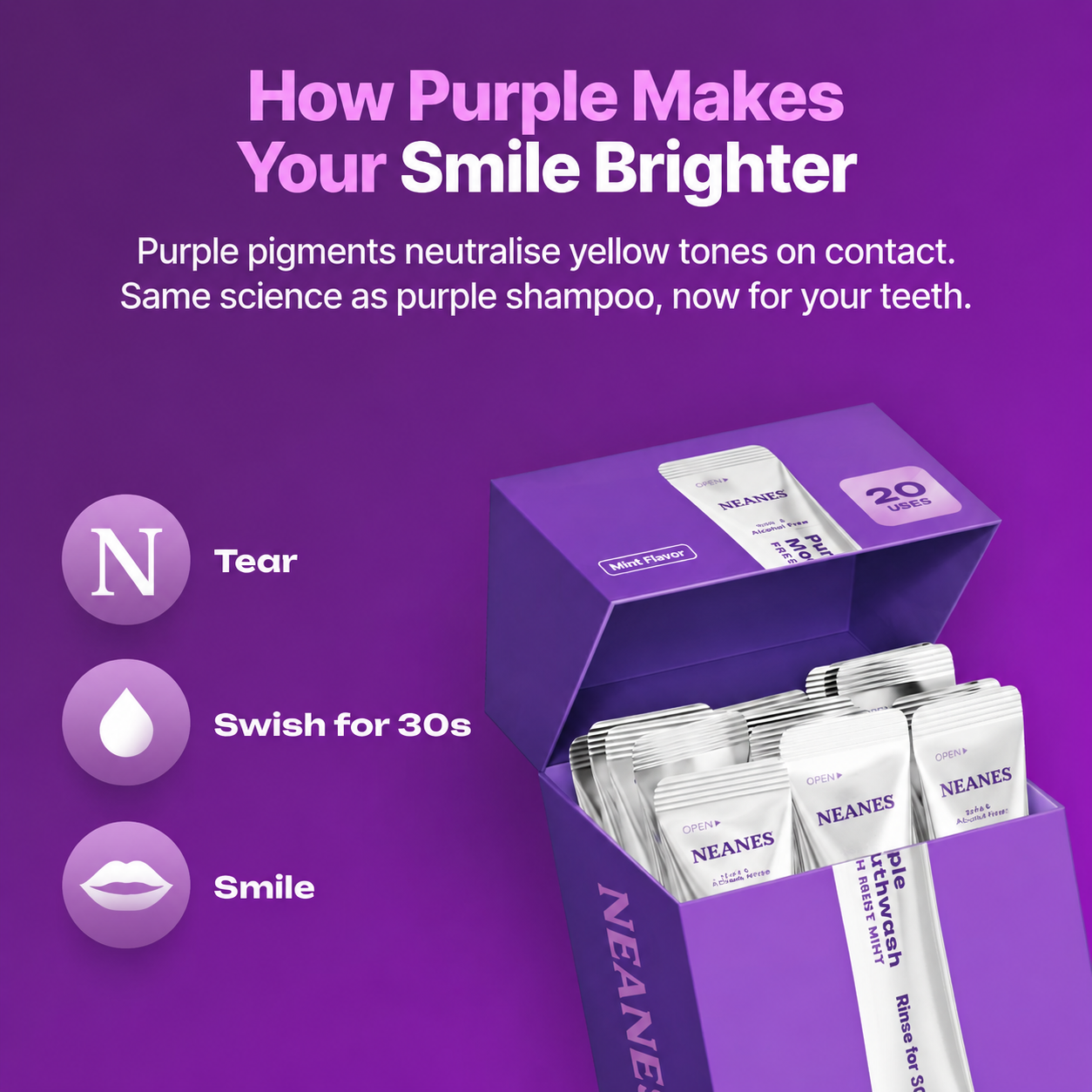 Purple Mouthwash