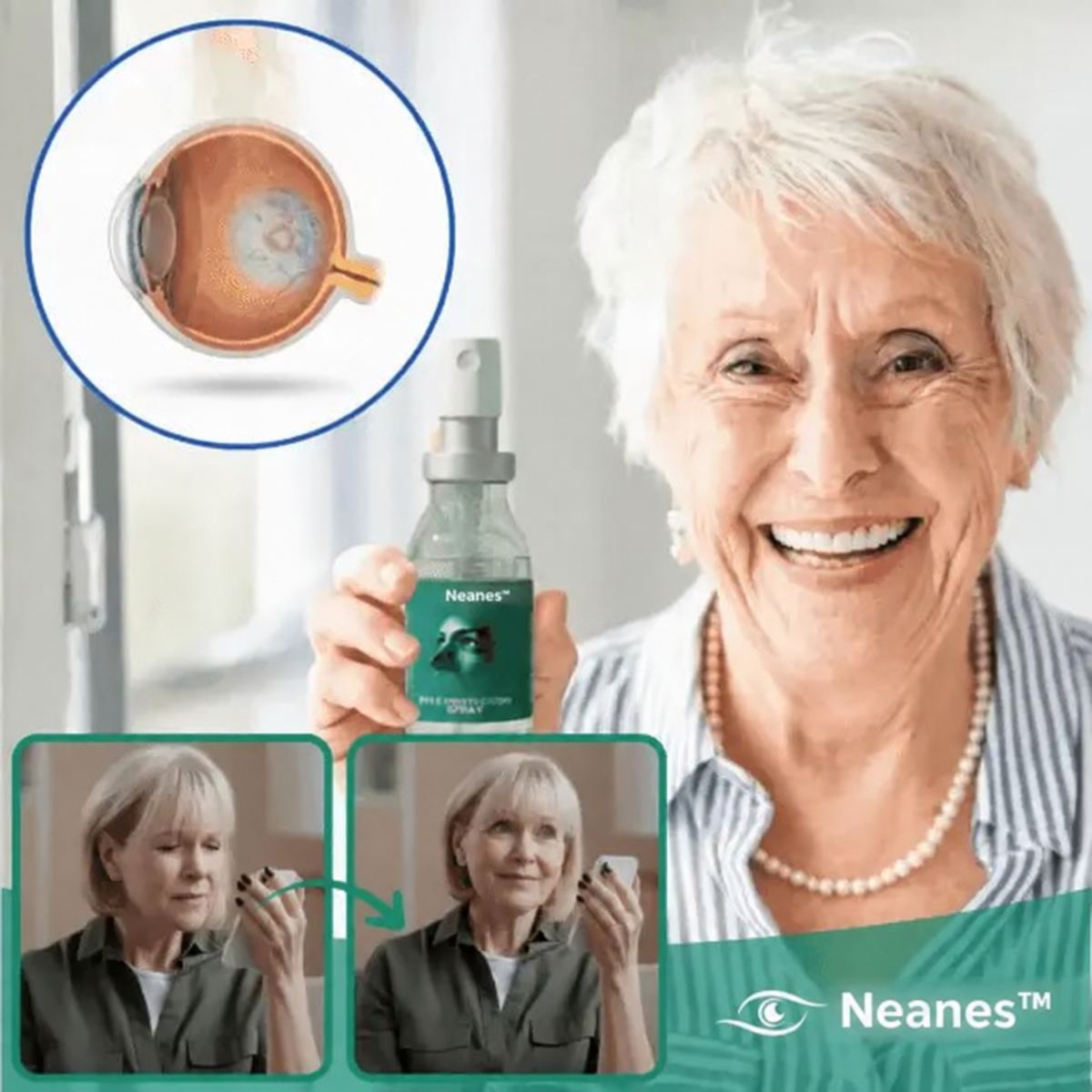 Lutein Eye Care Spray — 10-Second Daily Routine