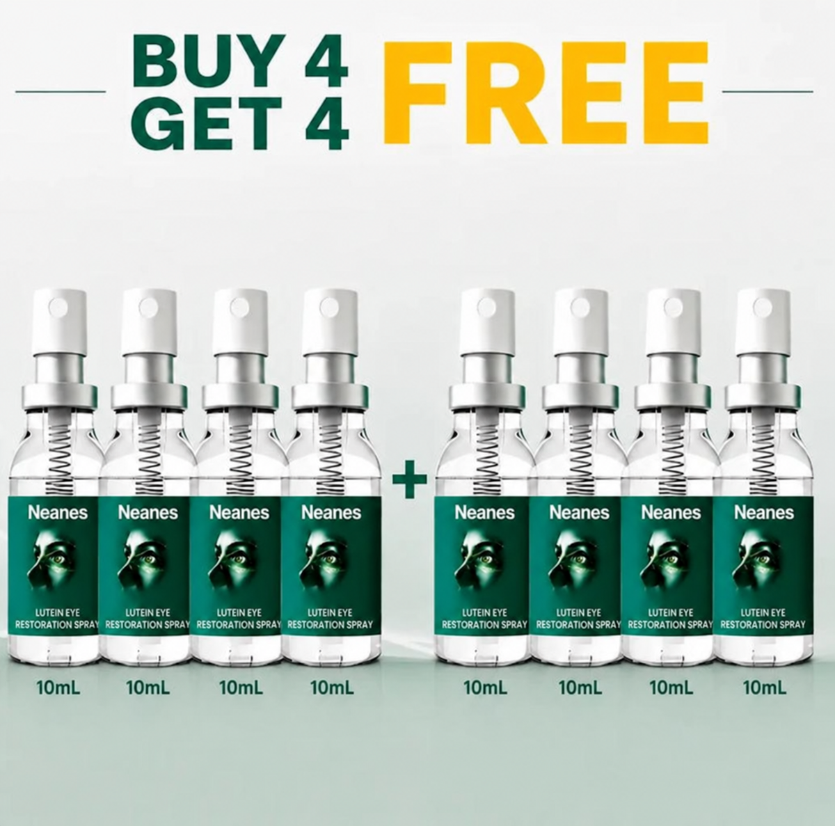 Lutein Eye Care Spray — 10-Second Daily Routine