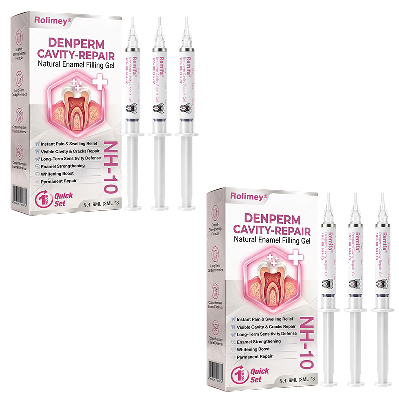 🇺🇸Rolimey® DenPerm Cavity-Repair Natural Enamel Filling Gel（JG）