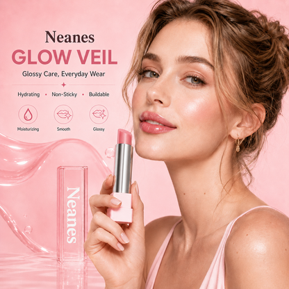 Last Day Buy 1 Get 1 Free|Neanes GLOW VEIL LIP SHEEN OIL BALM