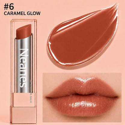 Last Day Buy 1 Get 1 Free|Neanes GLOW VEIL LIP SHEEN OIL BALM