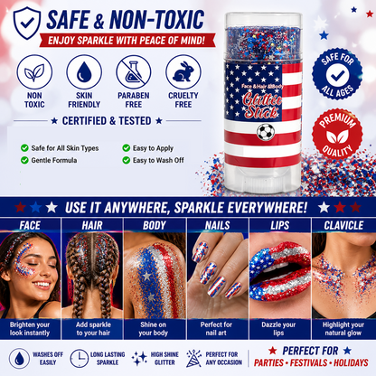 Neanes™4th of July Glitter Stick