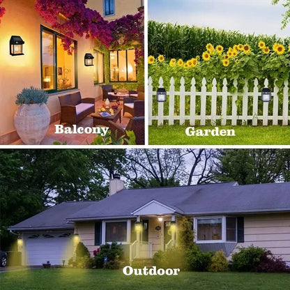 Solar Outdoor Wall Lights with Motion Sensor