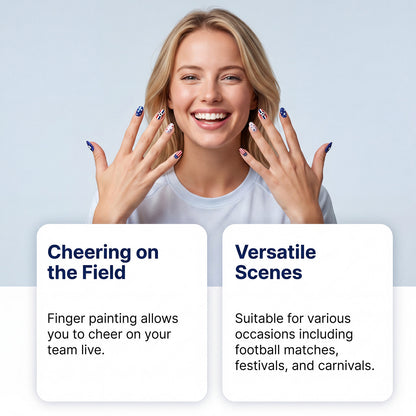 Neanes™12-color fan-themed nail art brushes