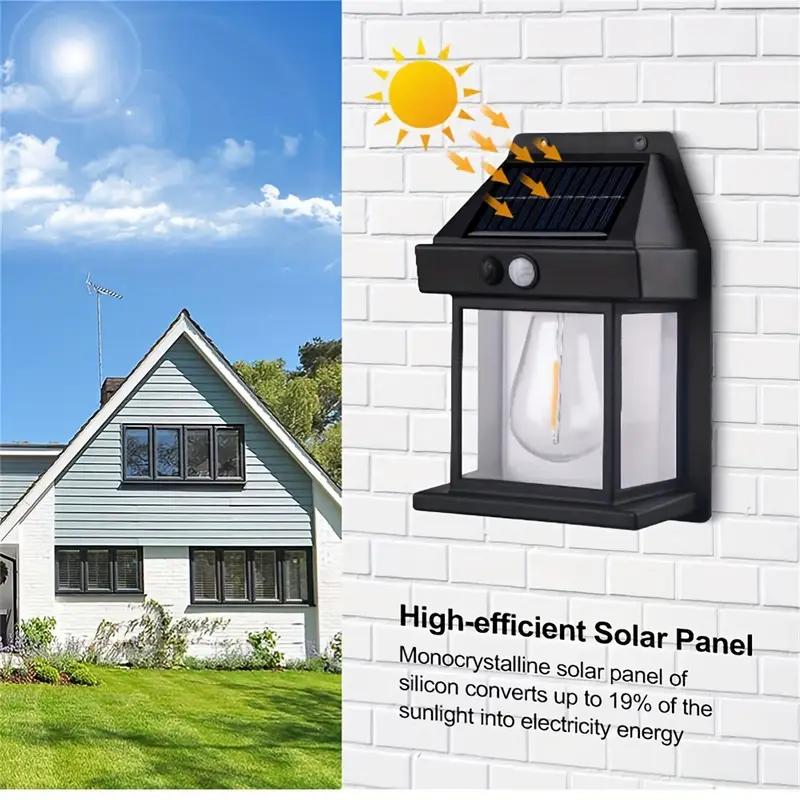 Solar Outdoor Wall Lights with Motion Sensor