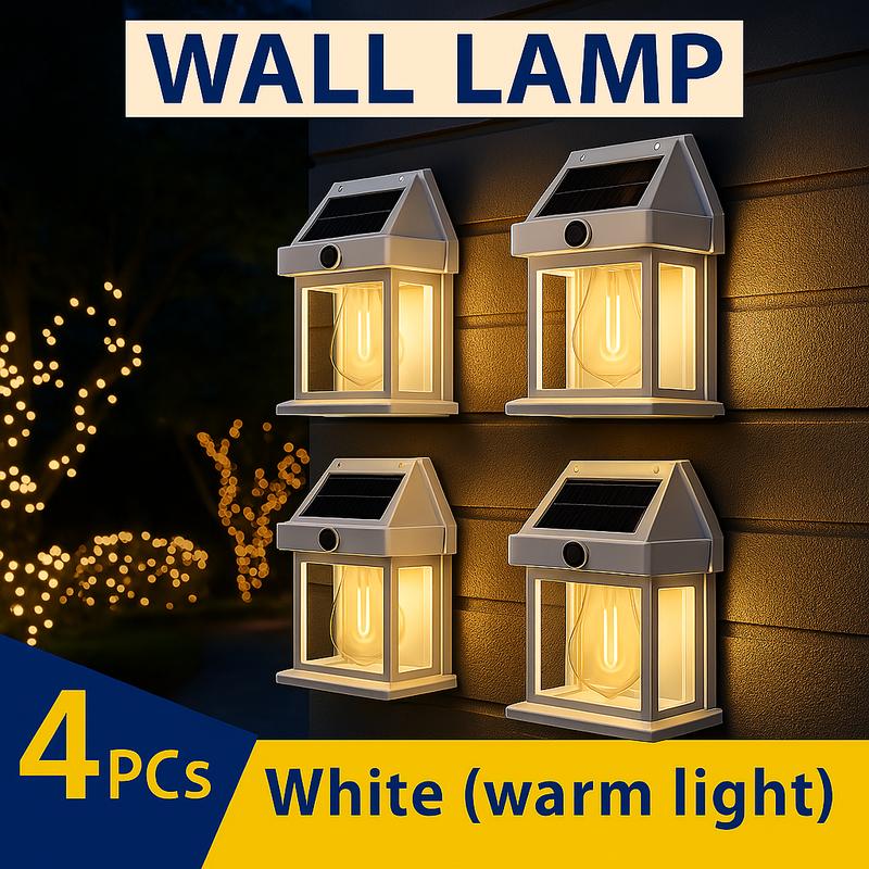Solar Outdoor Wall Lights with Motion Sensor