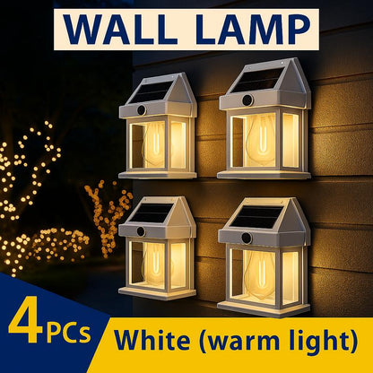 Solar Outdoor Wall Lights with Motion Sensor