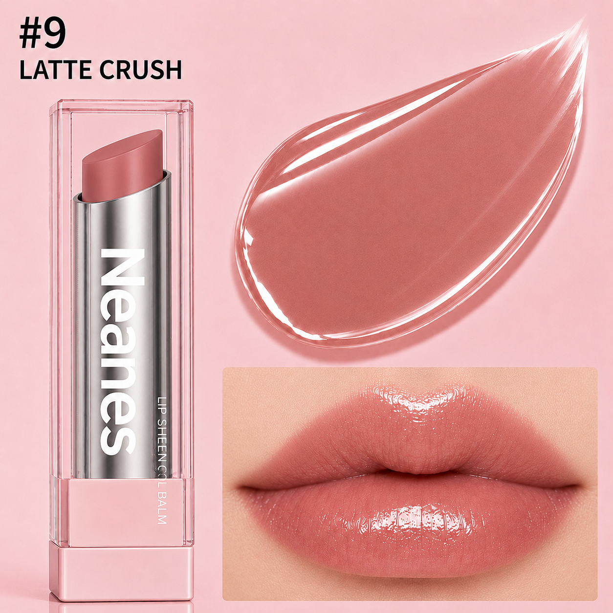 Last Day Buy 1 Get 1 Free|Neanes GLOW VEIL LIP SHEEN OIL BALM